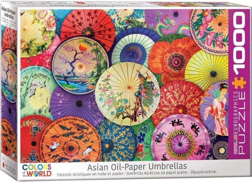 Eurographics - Asian Paper Umbrella - 1000 Piece Jigsaw Puzzle