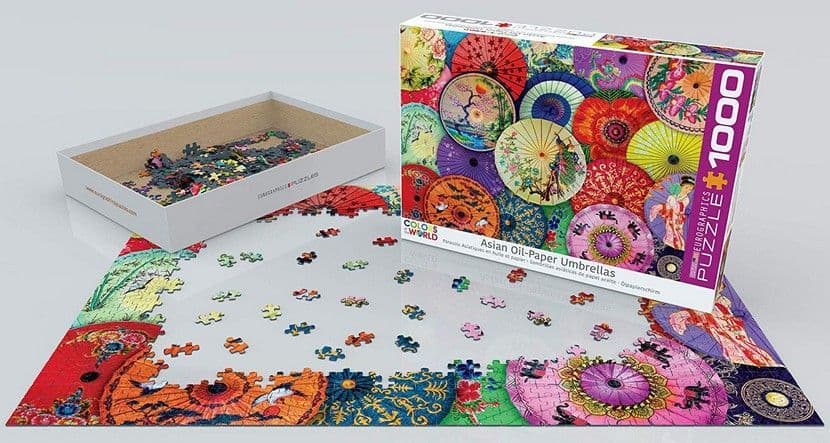 Eurographics - Asian Paper Umbrella - 1000 Piece Jigsaw Puzzle