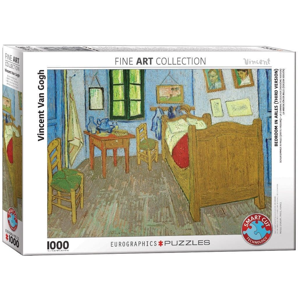 Eurographics - Bedroom In Arles Van Gogh - 1000 Piece Jigsaw Puzzle