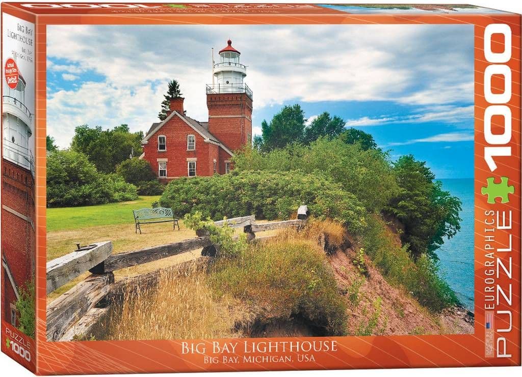 Eurographics - Big Bay Lighthouse Michigan - 1000 Piece Jigsaw Puzzle