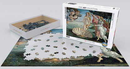 Eurographics - Birth of Venus - Botticelli - 1000 Piece Jigsaw Puzzle