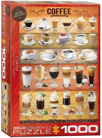 Eurographics - Coffee - 1000 Piece Jigsaw Puzzle