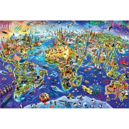 Eurographics - Crazy World - 2000 Piece Jigsaw Puzzle