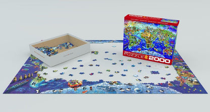 Eurographics - Crazy World - 2000 Piece Jigsaw Puzzle