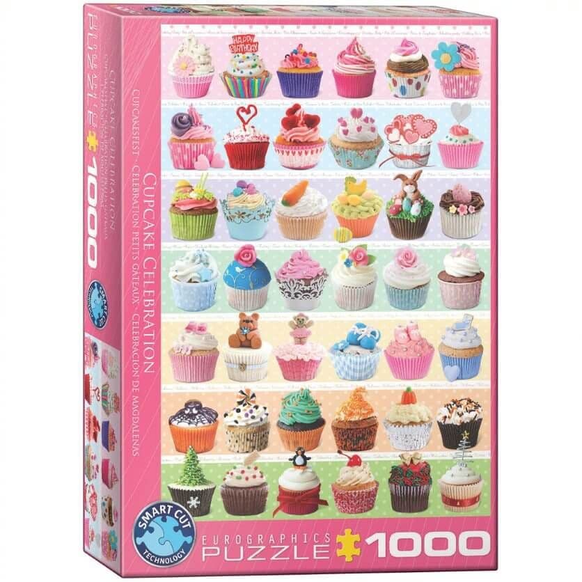 Eurographics - Cupcake Celebration - 1000 Piece Jigsaw Puzzle