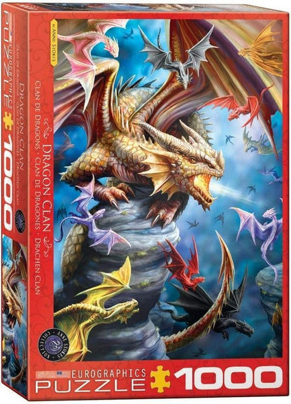 Eurographics - Dragon Clan - 1000 Piece Jigsaw Puzzle