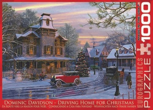 Eurographics - Driving Home for Christmas - 1000 Piece Jigsaw Puzzle