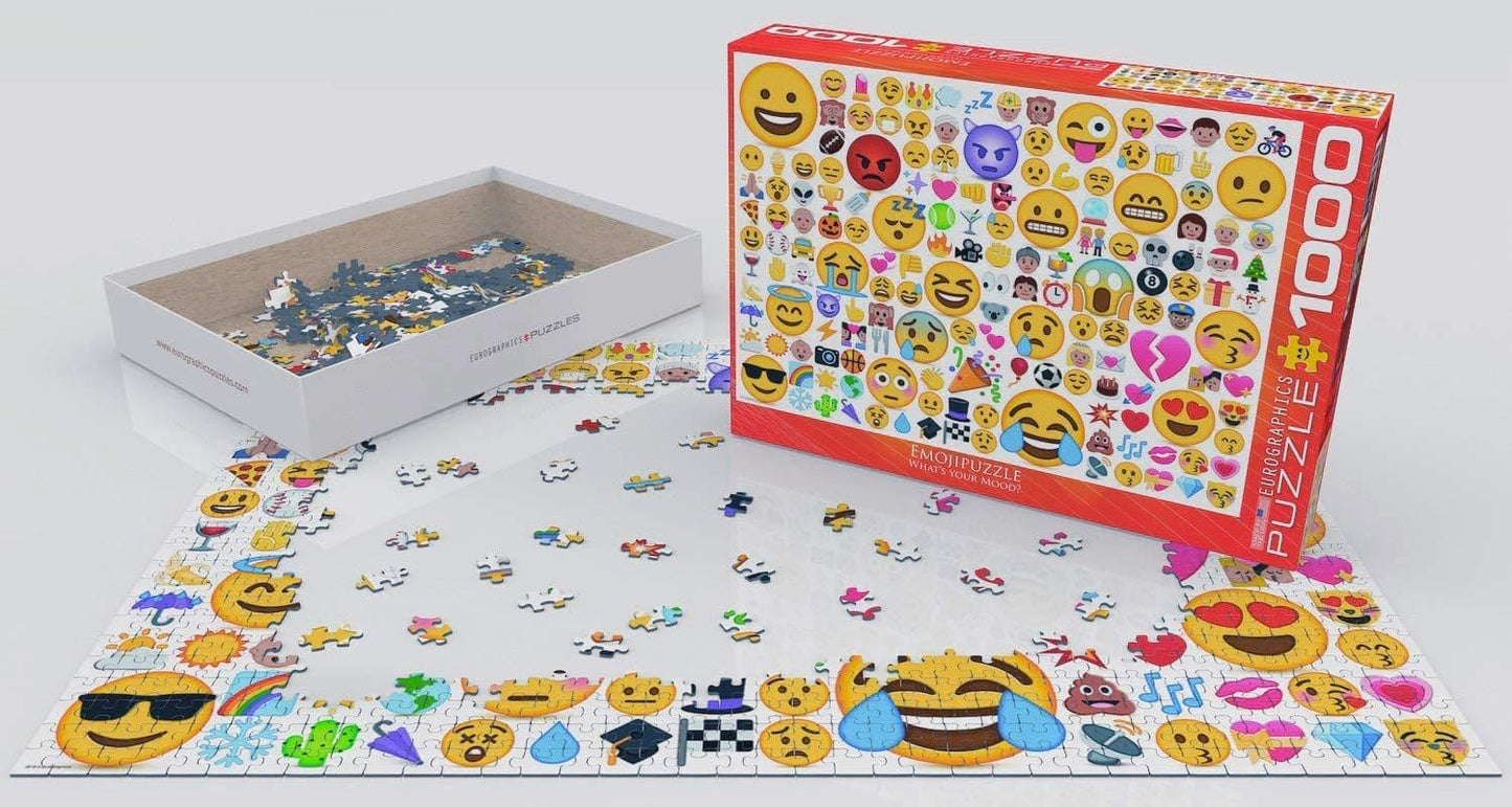 Eurographics - Emojipuzzle - 1000 Piece Jigsaw Puzzle