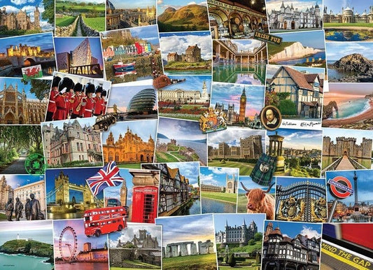 Eurographics - Globetrotter United Kingdom - 1000 Piece Jigsaw Puzzle