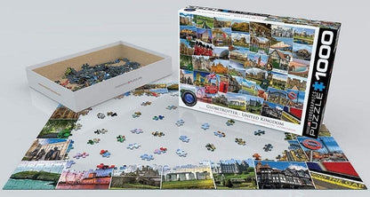 Eurographics - Globetrotter United Kingdom - 1000 Piece Jigsaw Puzzle