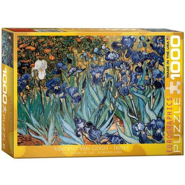Eurographics - Irises Vincent Van Gogh - 1000 Piece Jigsaw Puzzle