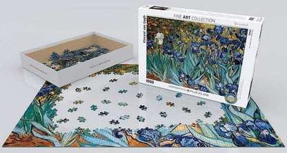 Eurographics - Irises Vincent Van Gogh - 1000 Piece Jigsaw Puzzle