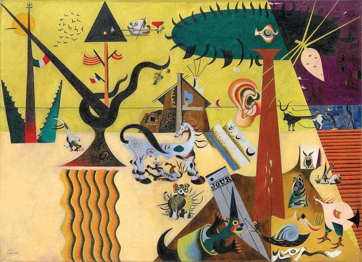 Eurographics - Joan Miro - Tilled Field - 1000 Piece Jigsaw Puzzle