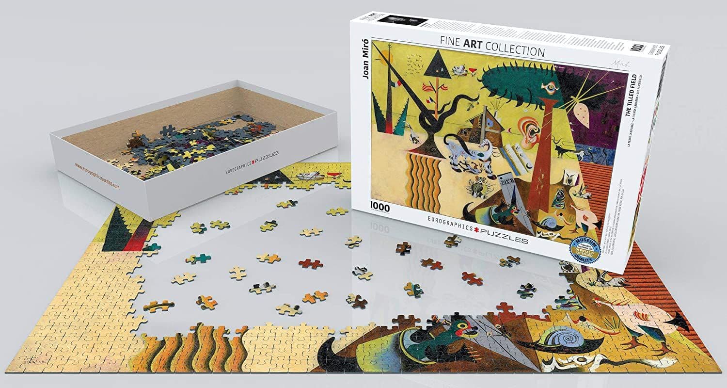 Eurographics - Joan Miro - Tilled Field - 1000 Piece Jigsaw Puzzle ...