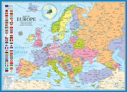 Eurographics - Map of Europe - 1000 Piece Jigsaw Puzzle