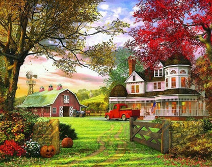 Eurographics - Old Pumpkin Farm - 1000 Piece Jigsaw Puzzle