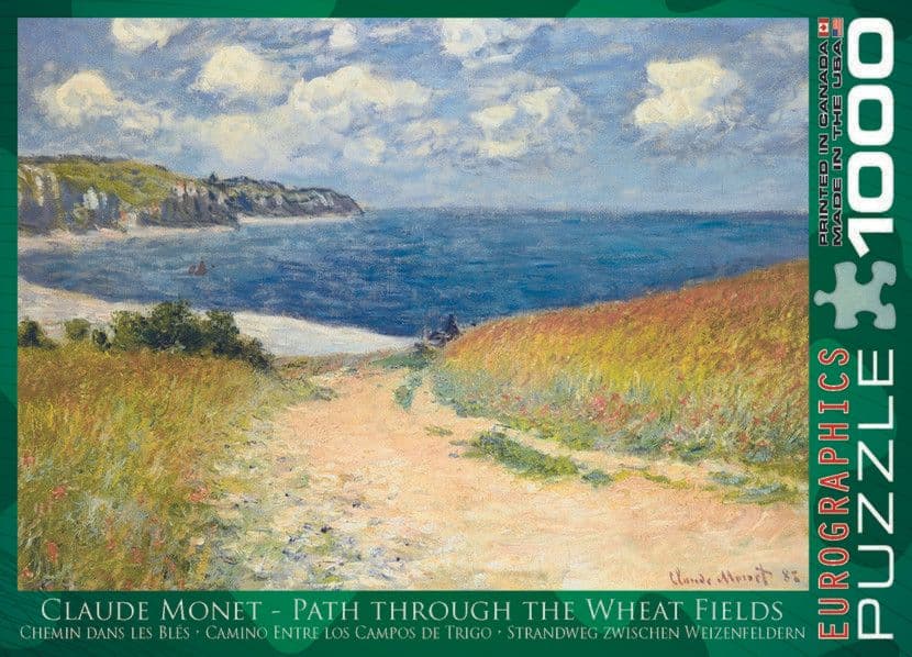 Eurographics - Path Through the Wheat Fields - 1000 Piece Jigsaw Puzzle