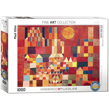 Eurographics - Paul Klee - Castle and Sun  - 1000 Piece Jigsaw Puzzle