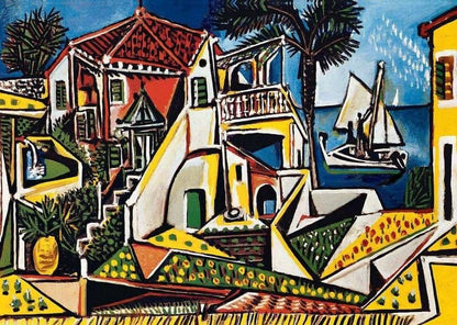 Eurographics - Picasso Mediterranean Landcscape - 1000 Piece Jigsaw Puzzle