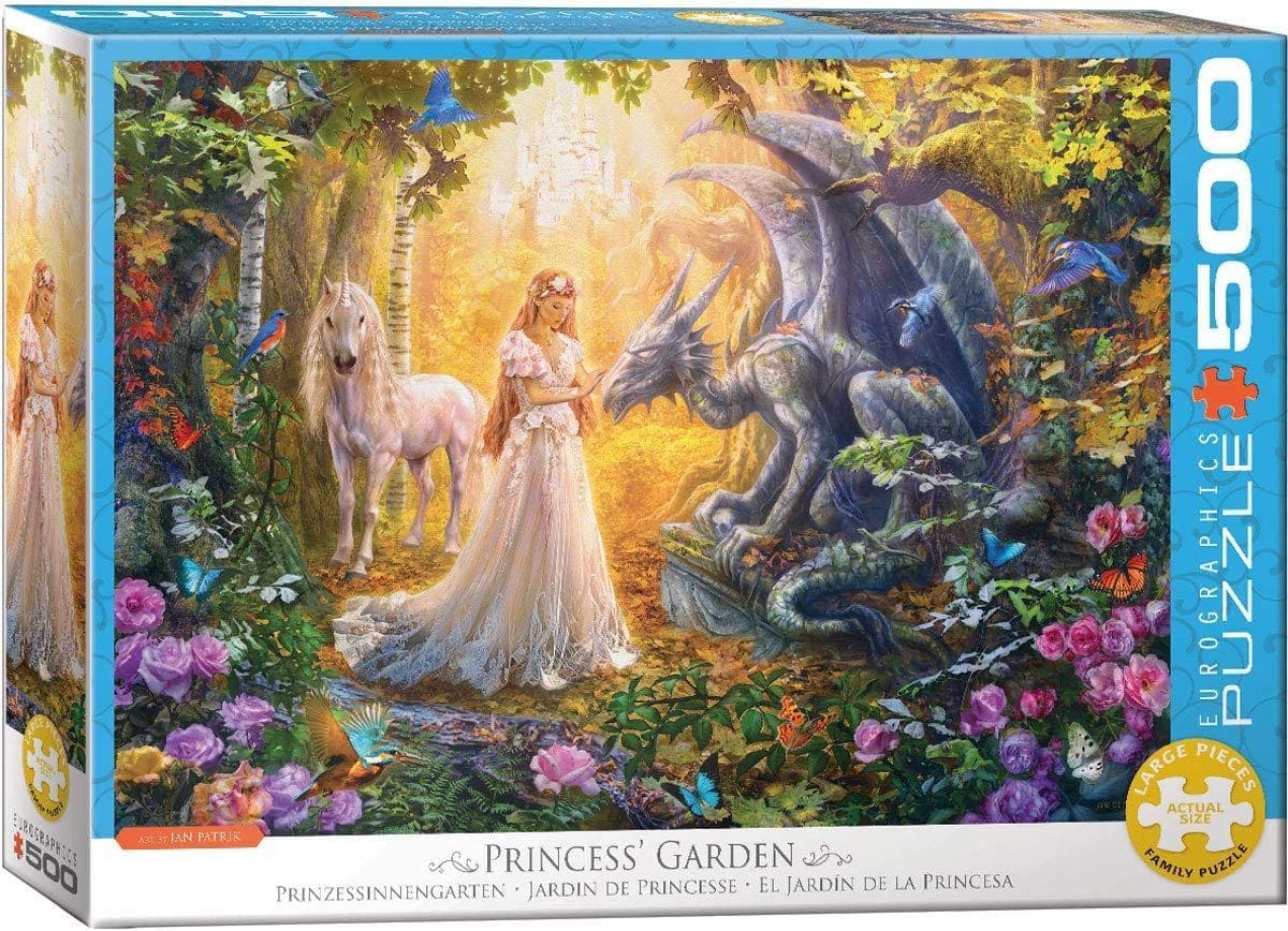 Eurographics - Princess Garden - 500XL Jigsaw Puzzle