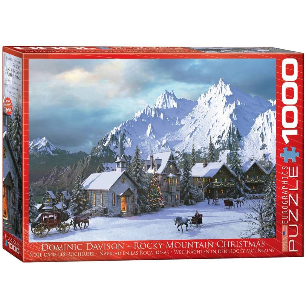 Eurographics - Rocky Mountain Christmas - 1000 Piece Jigsaw Puzzle