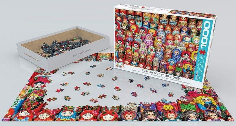 Eurographics - Russian Matryoshka Dolls - 1000 Piece Jigsaw Puzzle
