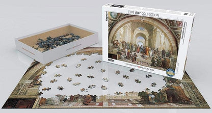 Eurographics - School of Athens - Raphael - 1000 Piece Jigsaw Puzzle