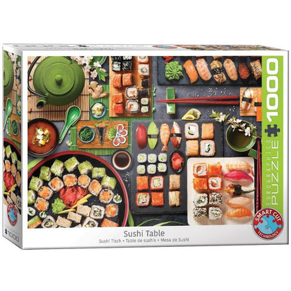 Eurographics - Sushi Table - 1000 Piece Jigsaw Puzzle