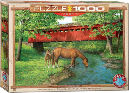 Eurographics - Sweet Water Bridge - 1000 Piece Jigsaw Puzzle