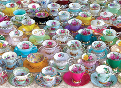 Eurographics - Tea Cup Collection - 1000 Piece Jigsaw Puzzle