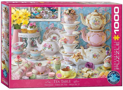 Eurographics - Tea Table - 1000 Piece Jigsaw Puzzle