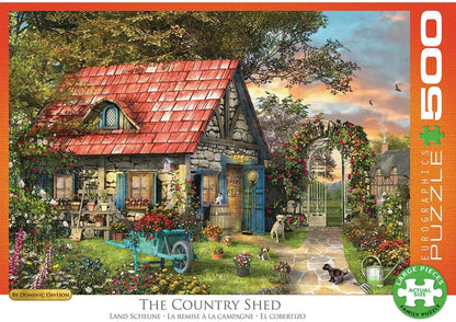 Eurographics - The Country Shed - 500XL Jigsaw Puzzle