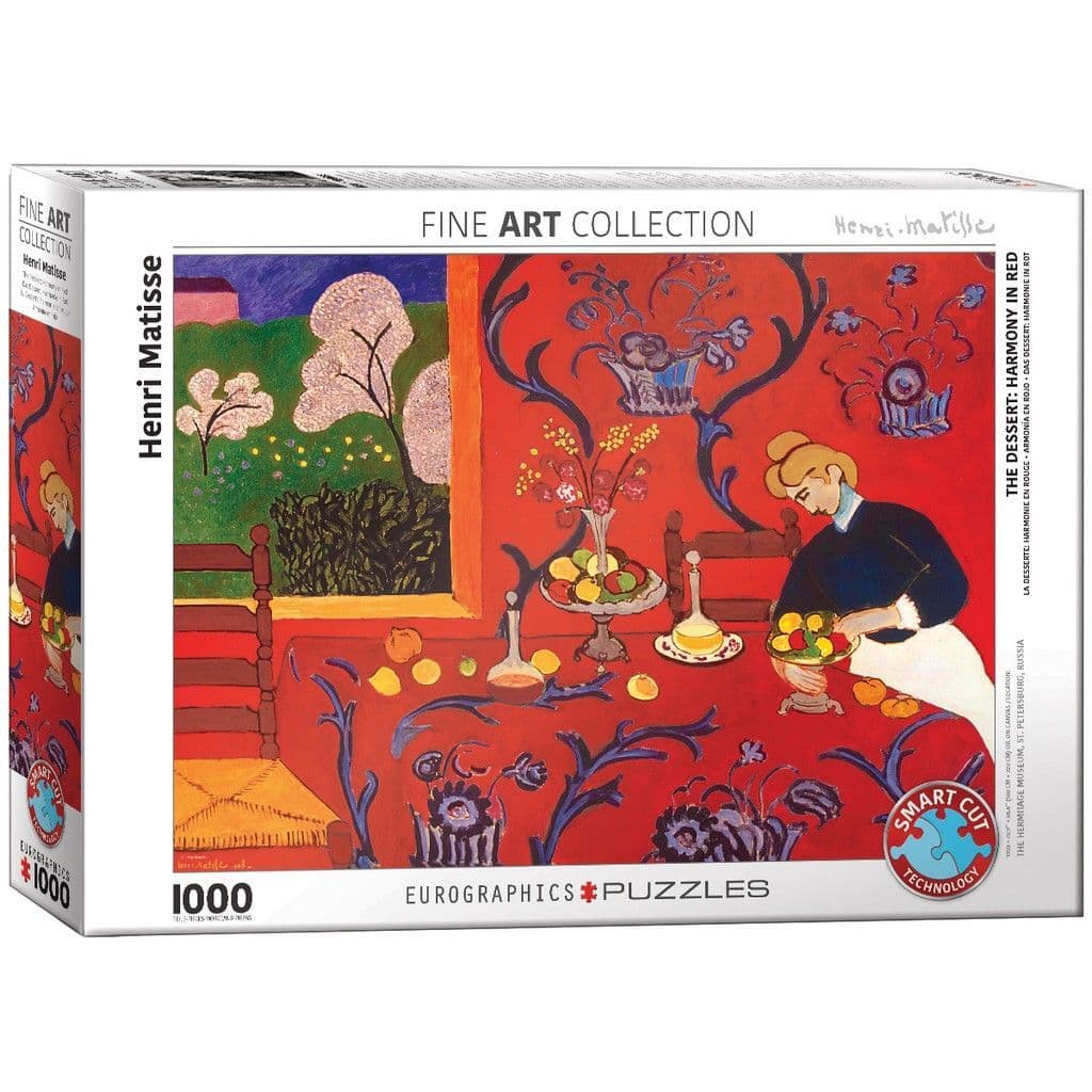 Eurographics - The Dessert Harmony in Red - 1000 Piece Jigsaw Puzzle
