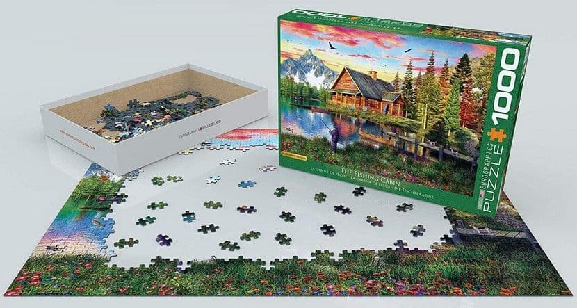 Eurographics - The Fishing Cabin - 1000 Piece Jigsaw Puzzle