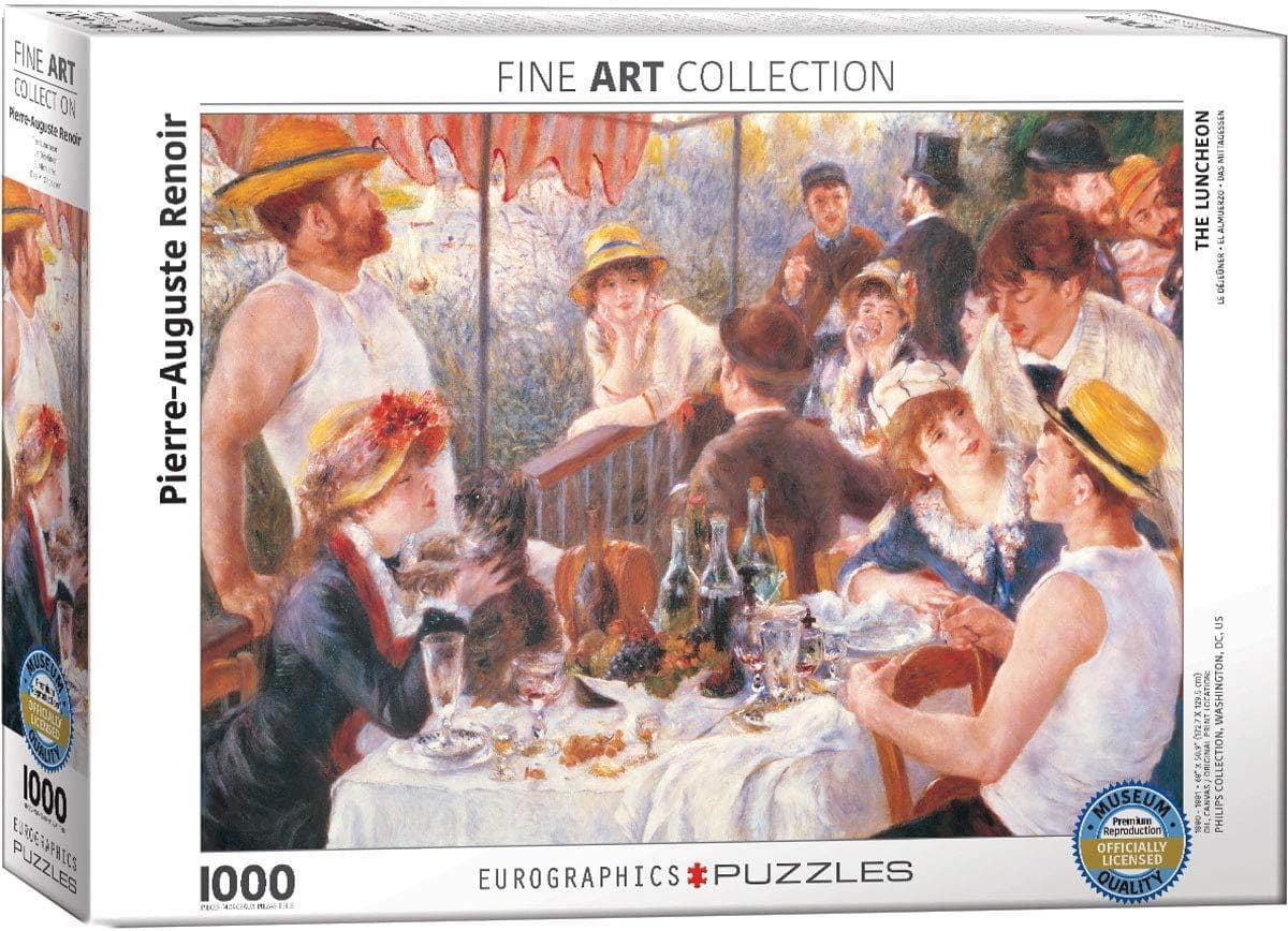 Eurographics - The Luncheon - Renoir - 1000 Piece Jigsaw Puzzle