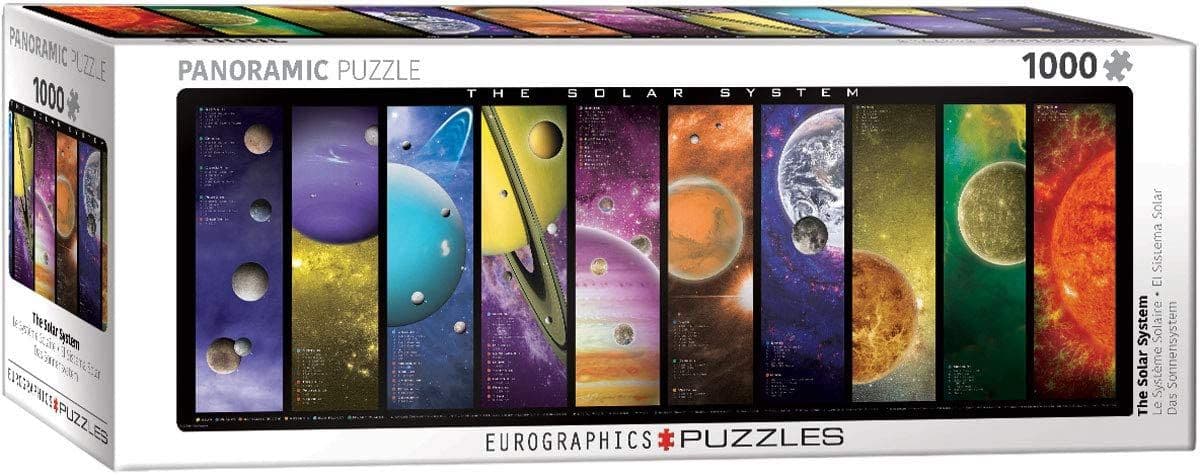 Eurographics - The Solar System - 1000 Piece Panoramic Jigsaw Puzzle