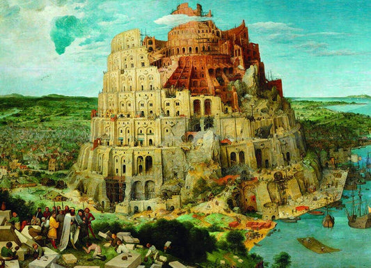 Eurographics - The Tower of Babel - 1000 Piece Jigsaw Puzzle