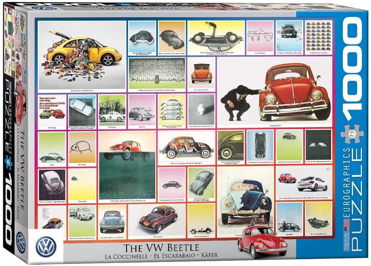 Eurographics - The VW Beetle - 1000 Piece Jigsaw Puzzle