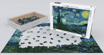 Eurographics - Van Gogh - Starry Night - 1000 Piece Jigsaw Puzzle