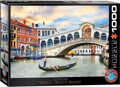 Eurographics - Venice - Rialto - 1000 Piece Jigsaw Puzzle