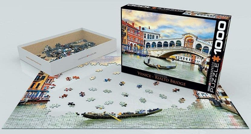 Eurographics - Venice - Rialto - 1000 Piece Jigsaw Puzzle