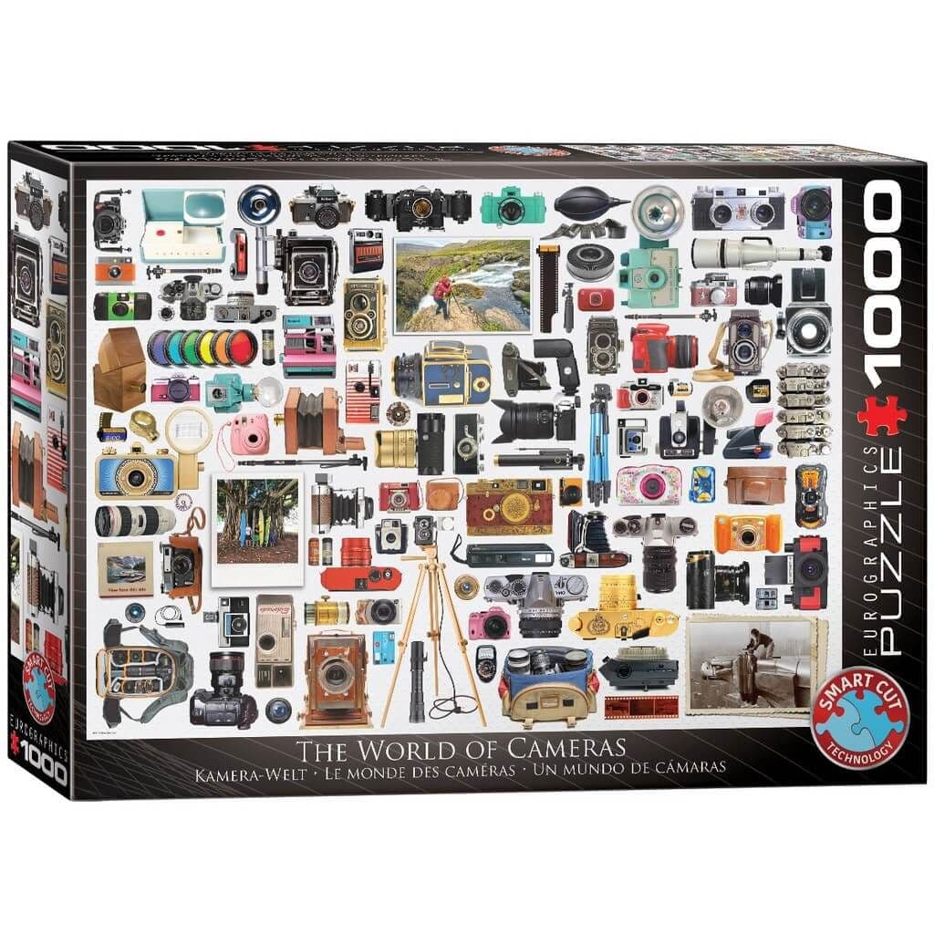 Eurographics - World of Cameras - 1000 Piece Jigsaw Puzzle