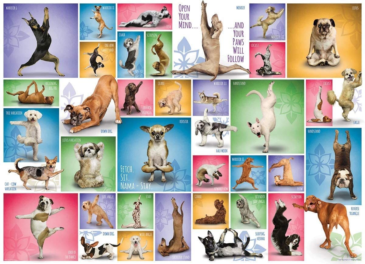 Eurographics - Yoga Dogs - 1000 Piece Jigsaw Puzzle