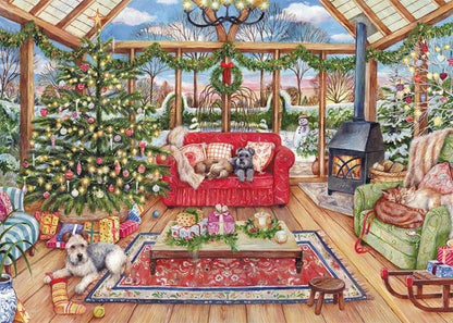 Falcon de luxe - Christmas Conservatory - 1000 Piece Jigsaw Puzzle