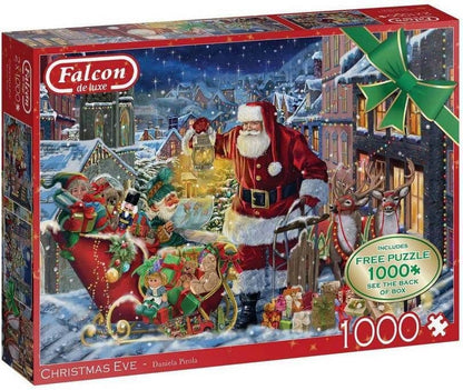 Falcon de luxe - Christmas Eve - 1000 Piece Jigsaw Puzzle