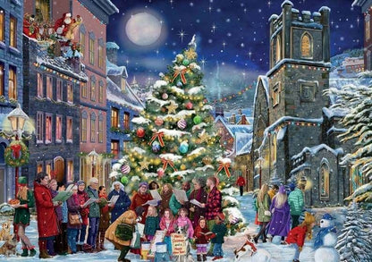 Falcon de luxe - Christmas Eve - 1000 Piece Jigsaw Puzzle