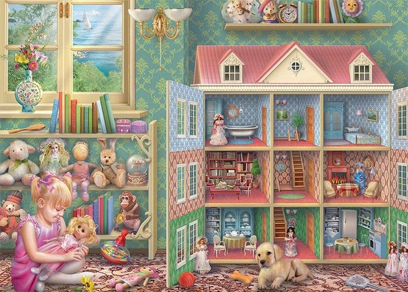 Falcon de luxe - Dolls House Memories - 1000 Piece Jigsaw Puzzle