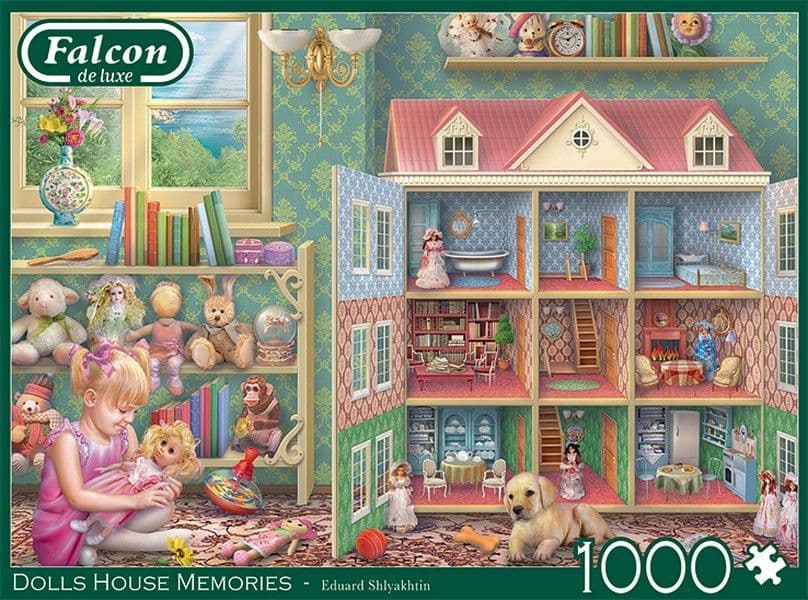 Falcon de luxe - Dolls House Memories - 1000 Piece Jigsaw Puzzle
