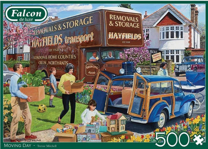 Falcon de luxe - Moving Day - 500 Piece Jigsaw Puzzle