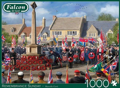 Falcon de Luxe - Remembrance Sunday  - 1000 Piece Jigsaw Puzzle